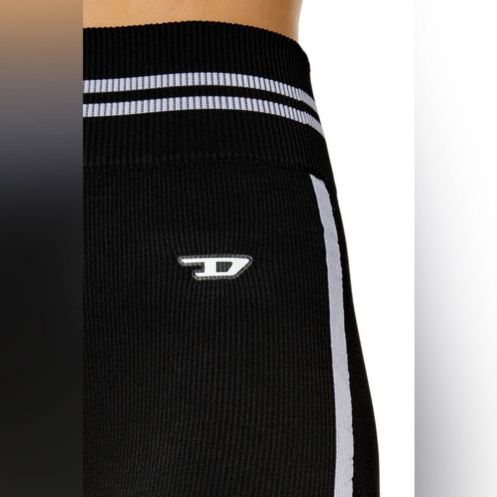 Diesel Ribbed Sports Leggings - Picture 2 of 10